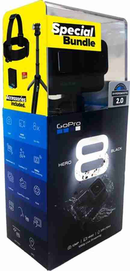 GoPro Hero8 Black Holiday Bundle Sports and Action Camera Price in  