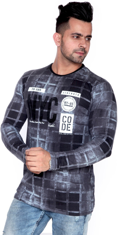 8YARS Men’s SideTuck Shirt 8YARS Men's SideTuck Shirt（6ty8 Checkered Men Round Neck
