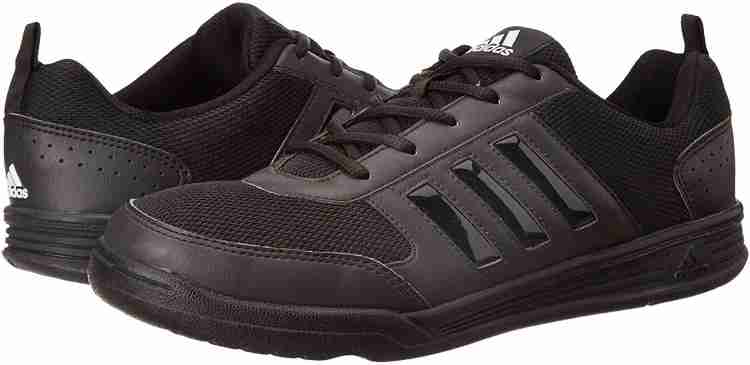 Adidas black outlet school shoes