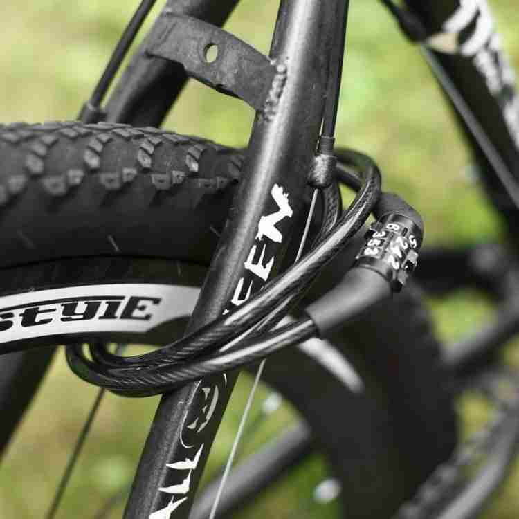 Letter clearance bike lock