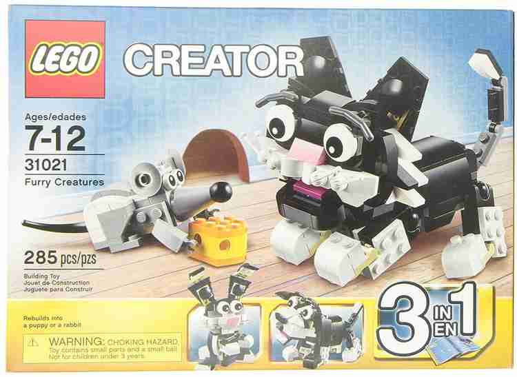 LEGO Creator 31021 Furry Creatures Cat 6498 Creator 31021 Furry Creatures Cat 6498 Buy Classic toys in India. shop for LEGO products in India. Flipkart