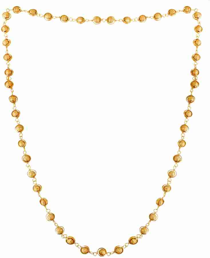 Round ball gold on sale chain