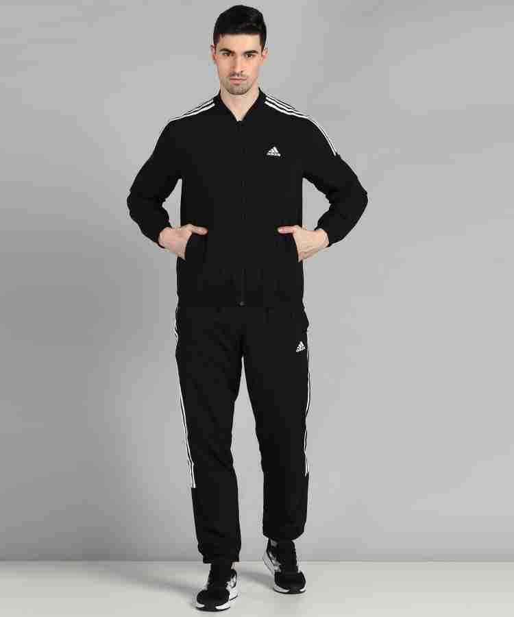 Adidas solid men's store track suit