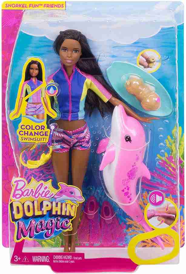 BARBIE Dolphin Magic Snorkel Doll Dolphin Magic Snorkel Doll Buy Snorkel toys in India. shop for BARBIE products in India. Flipkart