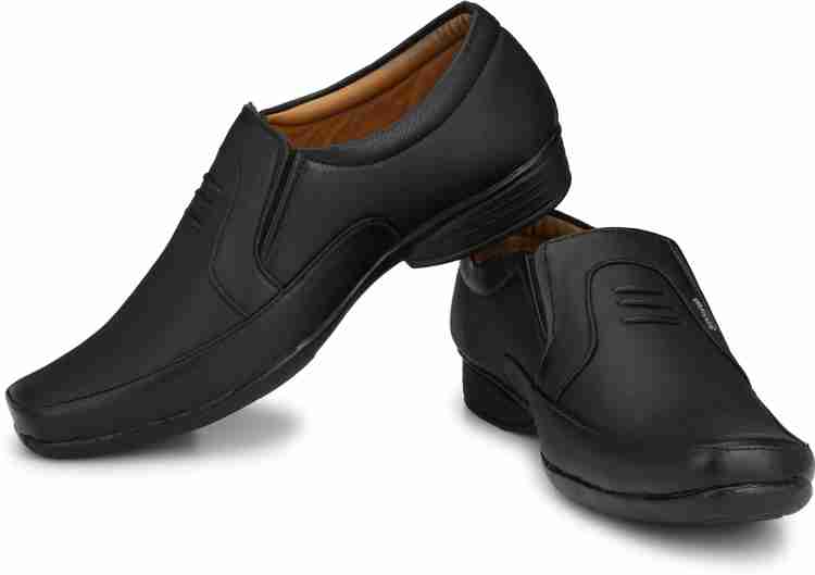 Black formal deals shoes flipkart