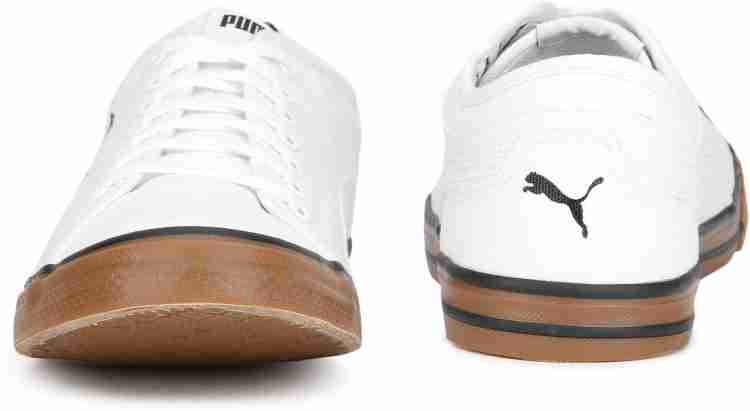 PUMA Yale Gum Solid IDP Sneakers For Men Buy Puma White Puma Black Color PUMA Yale Gum Solid IDP Sneakers For Men Online at Best Price Shop Online for Footwears in