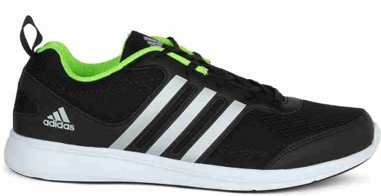 Adidas yking m black running shoes online