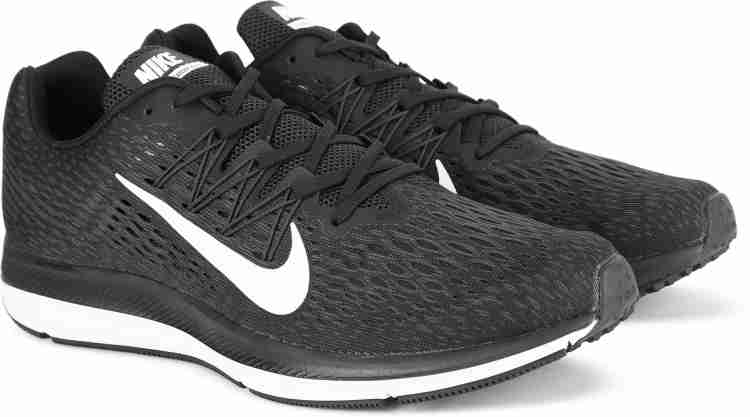 Nike zoom winflo clearance 5 mens black