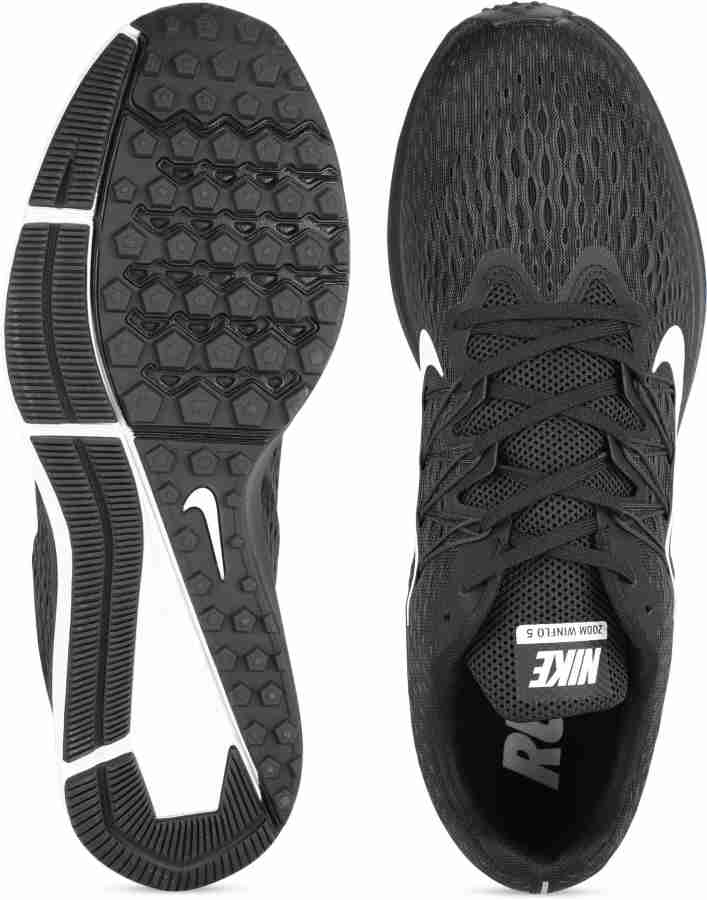 Nike zoom winflo 5 best sale mens black