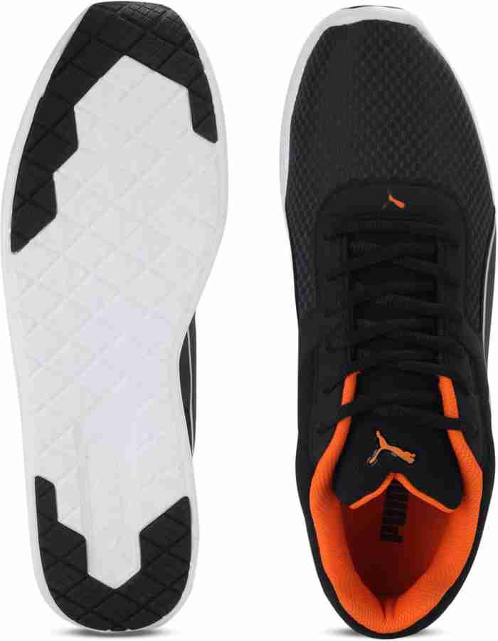 Puma kor sneakers black orange store