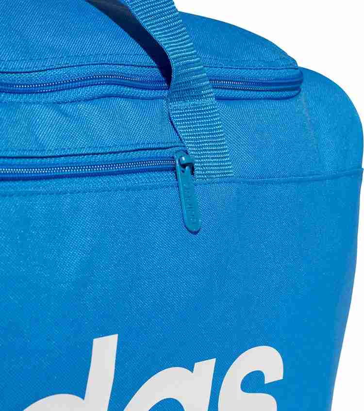 ADIDAS 22 inch 55 cm Lin Core Duf M Duffel Without Wheels TRUBLU TRUBLU WHITE Price in India Flipkart