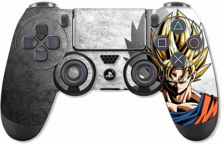 Printed Dragon Ball Z Goku Skin For PS4 Controller With Matte