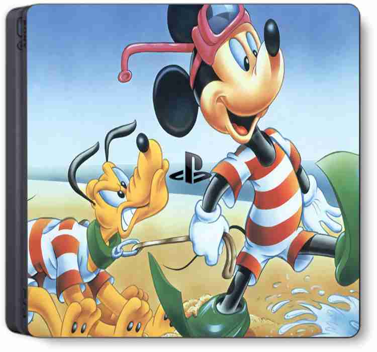 GADGETSWRAP PS4CS6924 Printed Disney Mickey Mouse and Pluto Skin
