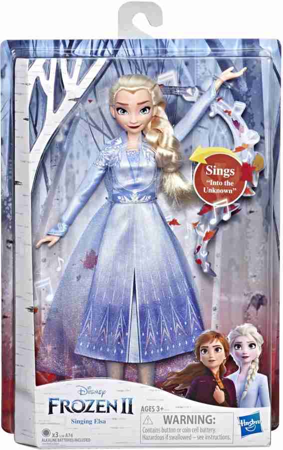 Frozen singing sale doll