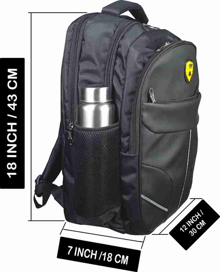 Sunny Style 15.6 inch Laptop Backpack BLACK Price in India Flipkart