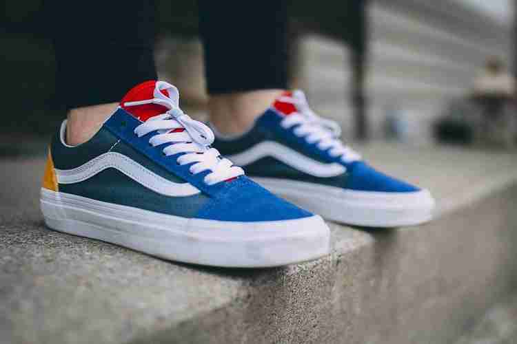 Vans yellow red blue green sale