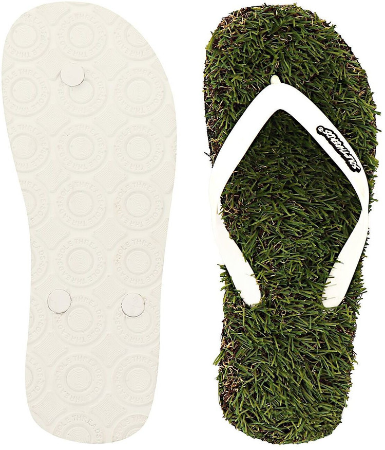 Sole threads grass slippers clearance