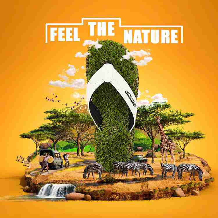 Sole threads grass online flip flops