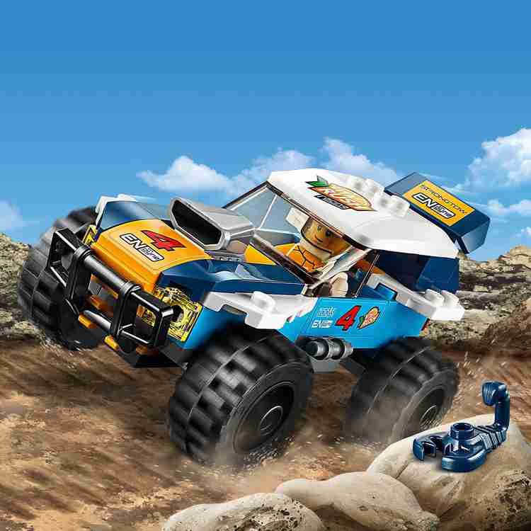 LEGO City Desert Rally Racer Building Blocks For Kids 75 Pcs 60218 City Desert Rally Racer Building Blocks For Kids 75 Pcs 60218 Buy City Desert Rally Racer toys in