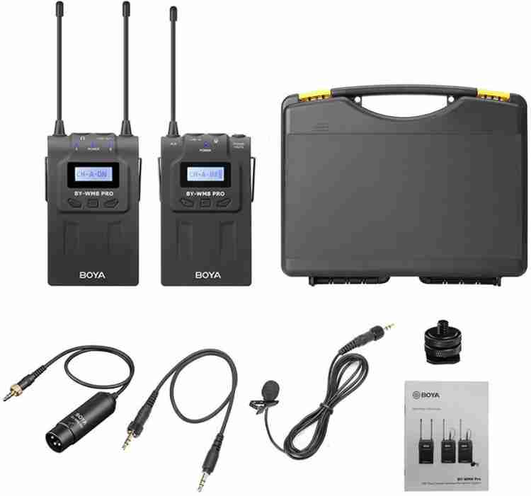 BOYA WM8 Pro K1 UHF Wireless Microphone System 48 Channels Mono