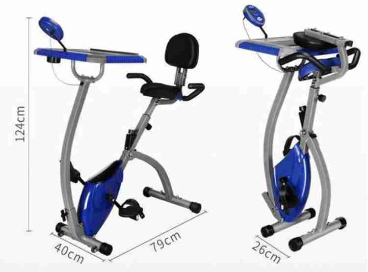 Exercise bike with clearance laptop stand