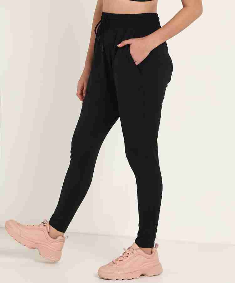 UNDER ARMOUR Solid Women Black Track Pants