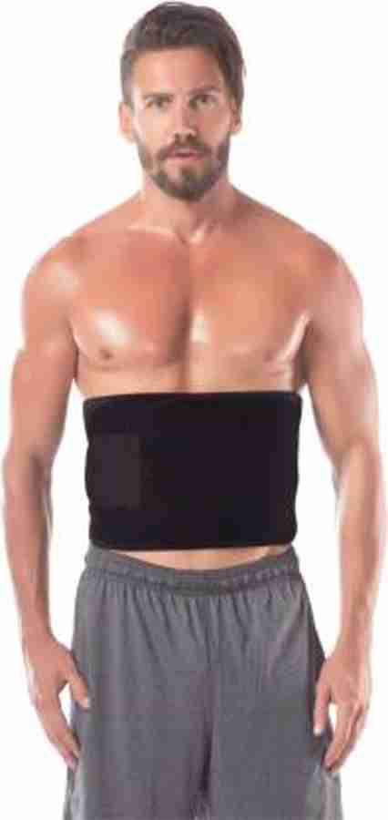 RBS New Heavy FITNESS BELT M SIZE sweat Belt Slimming belt Waist shaper Tummy Trimmer Sweat slim belt Belly fat burner Stomach fat burner Best Quality Super stretch Unisex body shaper for men