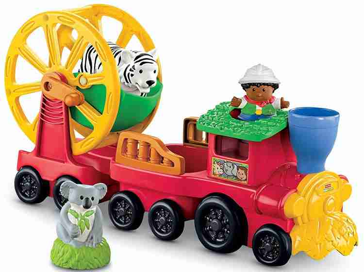 Fisher price little zoo train shop