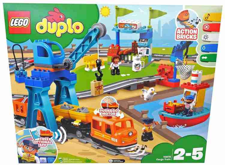 Lego cargo train duplo new arrivals