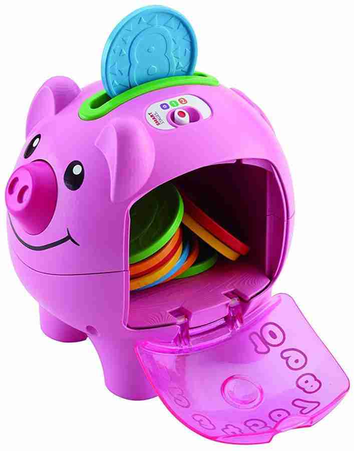 Fisher price laugh and cheap learn piggy bank coins