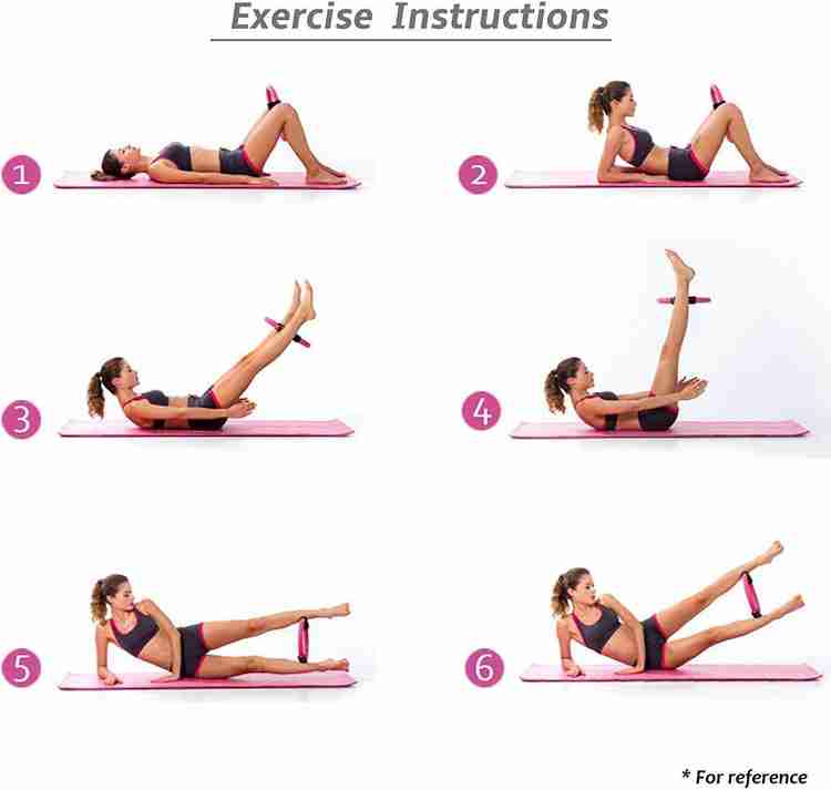 CIPLOX Yoga Ring Magic Circle Exercise Ring for Core Stretching Full Body Relaxation and Improving Pilates Ring Price in India Buy CIPLOX Yoga Ring Magic Circle Exercise Ring for Core Stretching