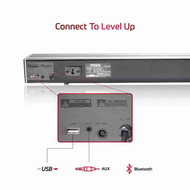 Marq by shop flipkart soundbar