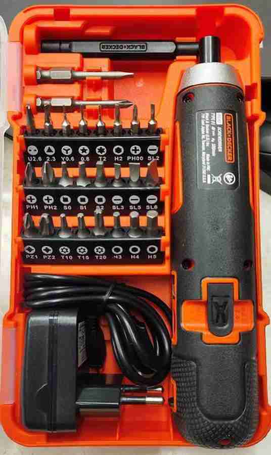 Black Decker 3.2V SMART PUSH START SCREW DRIVER BD40K27 Rotary