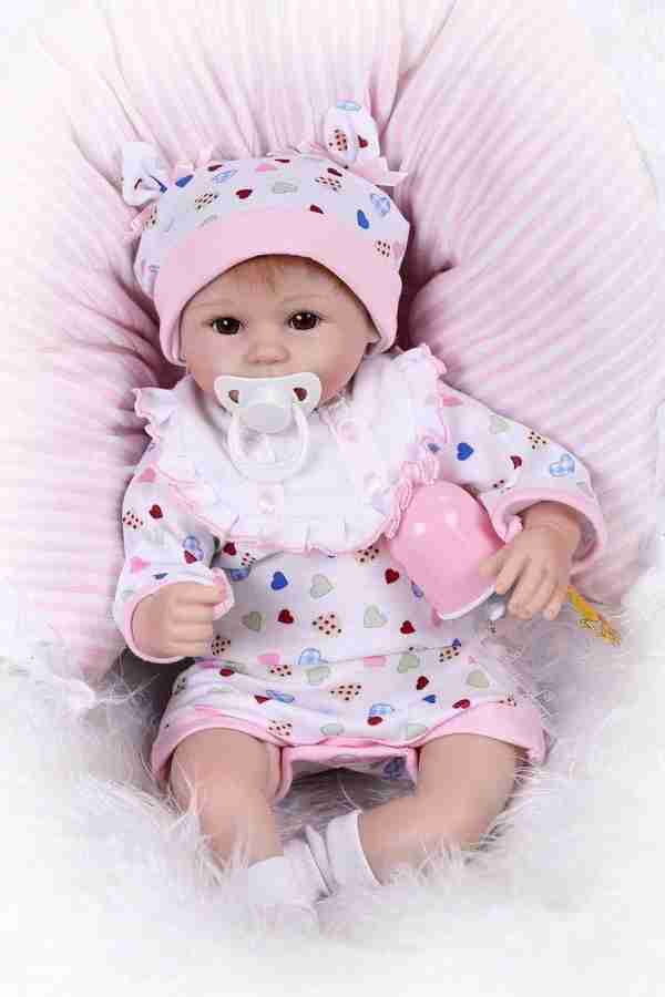 Silicone real baby cheap dolls
