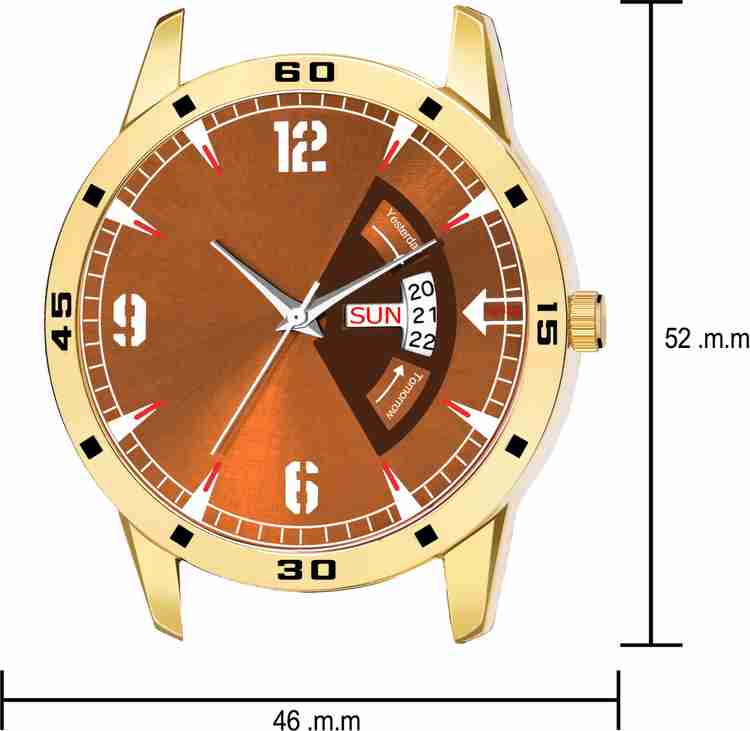 TEGNER Day And Date Analog Watch For Men Buy TEGNER Day And Date Analog Watch For Men Gents Hand Ghadi luxury watchfree best price wrist watch for boys and