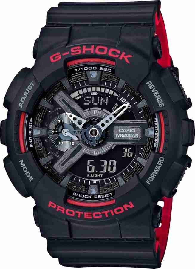 CASIO GA 110HR 1ADR G Shock GA 110HR 1ADR Analog Digital Watch For Men Buy CASIO GA 110HR 1ADR G Shock GA 110HR 1ADR Analog Digital Watch For Men G700 Online at Best Prices in India