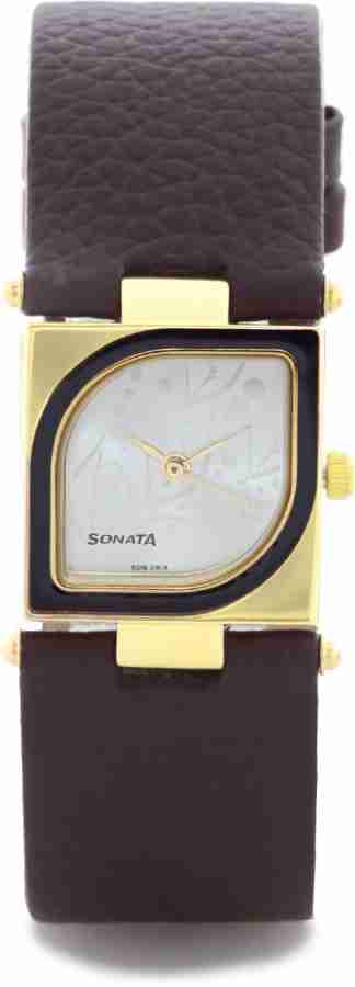 SONATA NP8919YL03 YUVA G Analog Watch For Women Buy SONATA