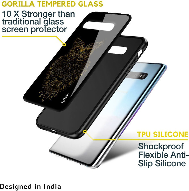 Qrioh Glass Cover For Samsung M51 Galaxy M51 Samsung Gorilla Glass