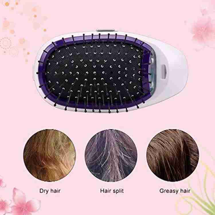 Portable electric ionic hair brush best sale
