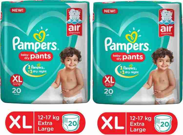 Pampers pants xl 20 hotsell