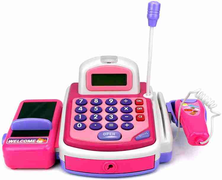 Pretend play store electronic cash register