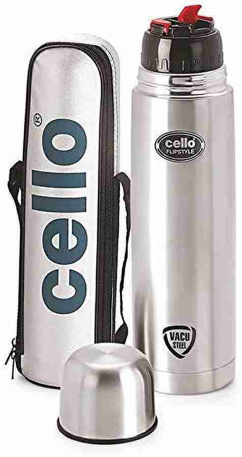 cello FLIP LID THERMOS STEEL FLASK 500 ML 500 ml Bottle Buy