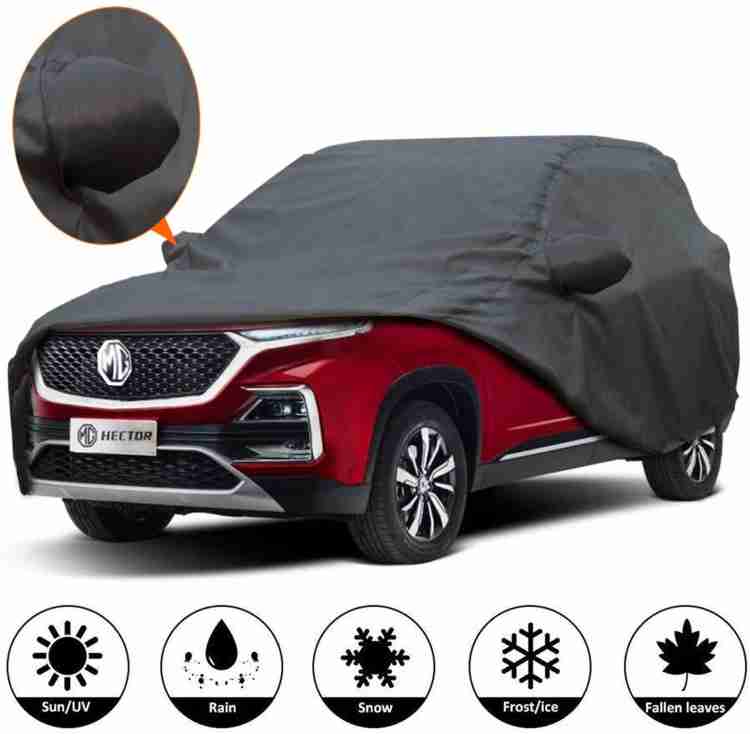 ALLEXTREME Car Cover For MG Hector (With Mirror Pockets) Price in