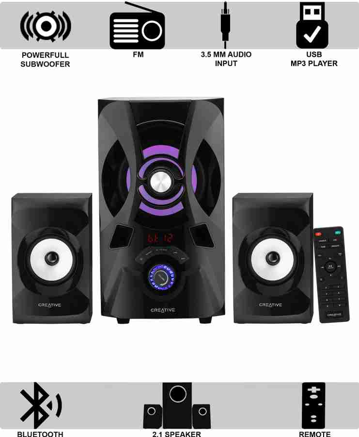 CREATIVE SBS E2900 120 W Bluetooth Laptop Desktop Speaker