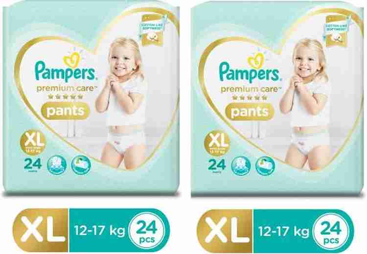 Pampers premium sales xl size