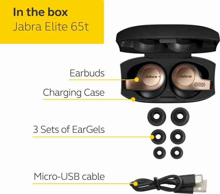 JABRA Elite 65t True Wireless with Charging Case Bluetooth Price in India Buy JABRA Elite 65t True Wireless with Charging Case Bluetooth Online JABRA Flipkart