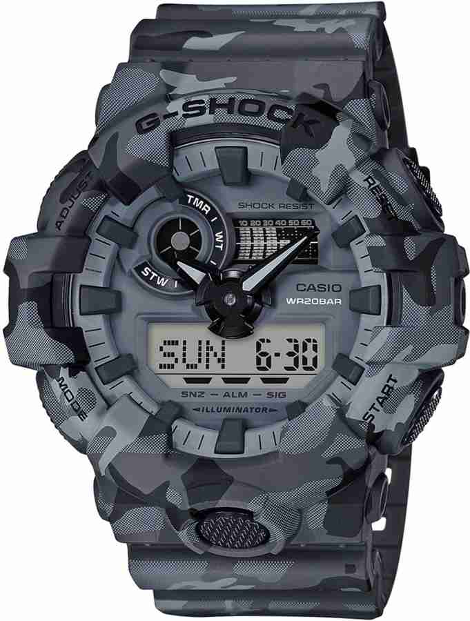 G shock camouflage store watch