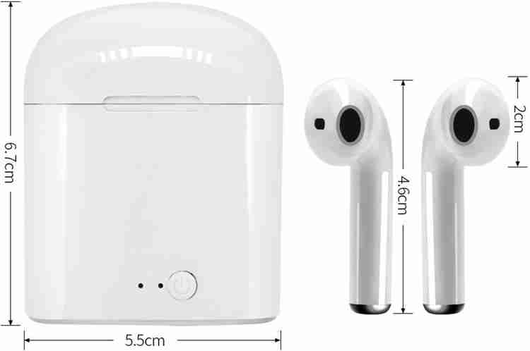 LIFEMUSIC Best for Hands free i7 Wireless Earbuds With Charging Box Bluetooth Price in India Buy LIFEMUSIC Best for Hands free i7 Wireless Earbuds With Charging Box Bluetooth Online LIFEMUSIC