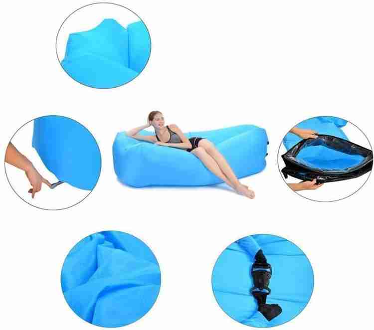 ADDCART Portable Hangout Lazy Air Bag Bed Polyester Inflatable Bed Price in India Buy ADDCART Portable Hangout Lazy Air Bag Bed Polyester Inflatable Bed online at Flipkart