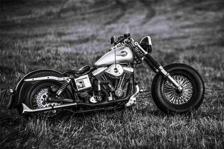 Harley davidson vintage bike hotsell